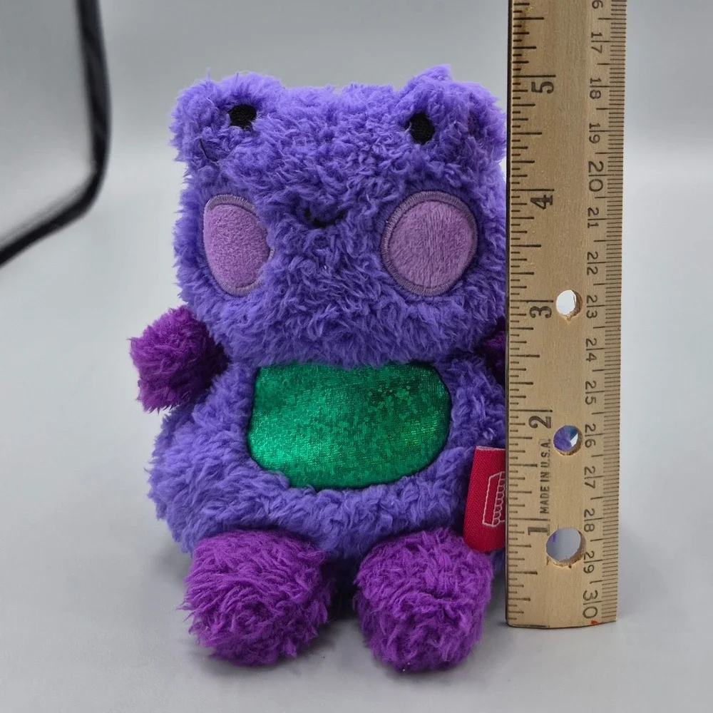 Rare BumBumz Bradley Uppercrust the Frog PetShopBumz Purple Frog Plush 2025